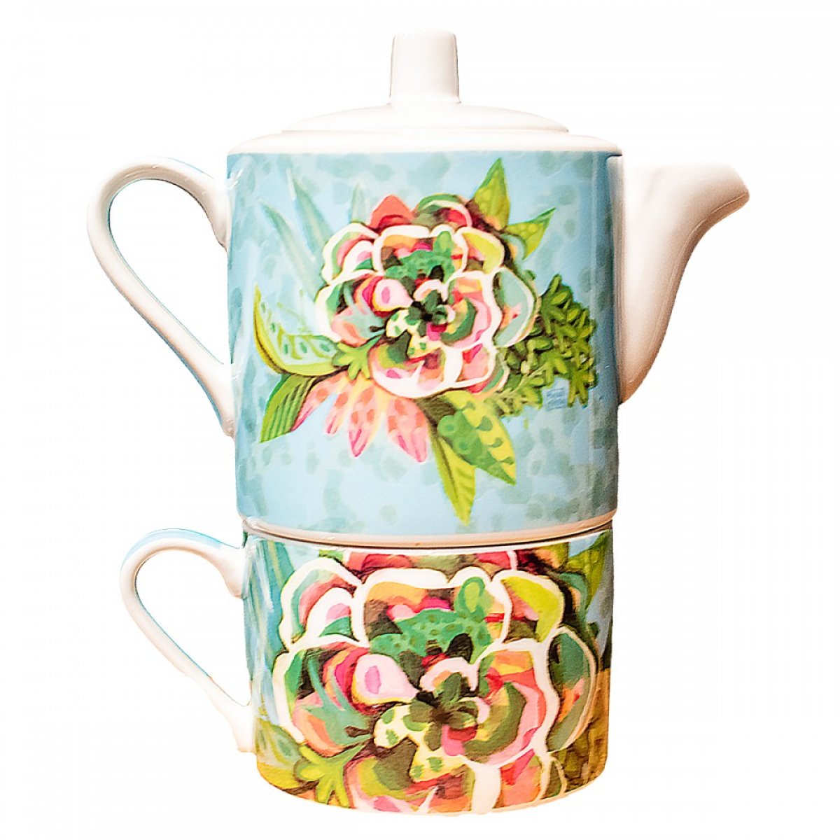 Teiera in porcellana con infusore e coperchio, teiera in ceramica, con  manico, per tè/caffè/latte/donne/ufficio/casa/regalo (320 ml) (colore:  Junmao) : : Casa e cucina